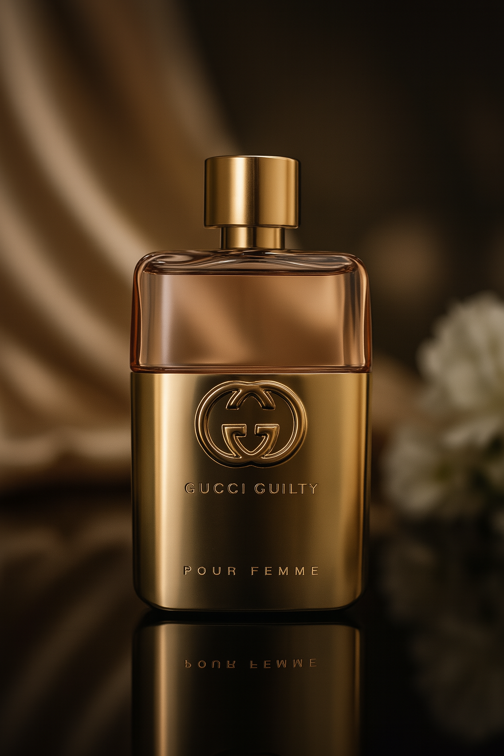 Kit de 3 perfumes: 3 Gucci Guilt, Valentini Intense, Flower Kenzo 100ml