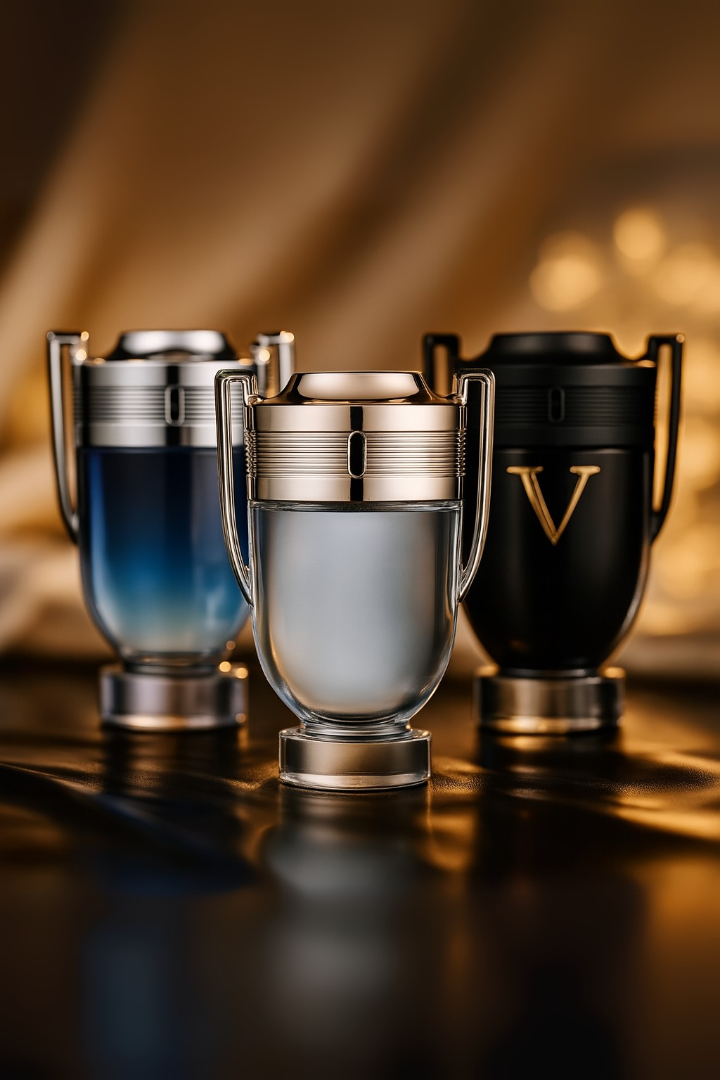 Kit de 3 perfumes:  Paco Rabanne INVICTUS LEGEND, INVICTUS, INVICTUS VICTORY 100 ml