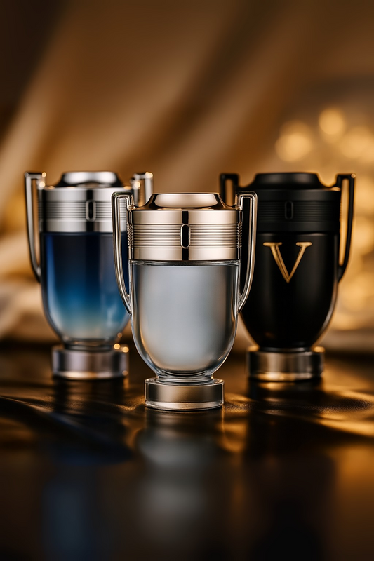 Kit de 3 perfumes:  Paco Rabanne INVICTUS LEGEND, INVICTUS, INVICTUS VICTORY 100 ml